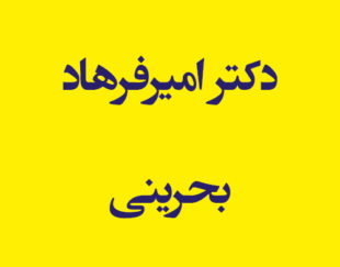 دکتر امیرفرهاد بحرینی