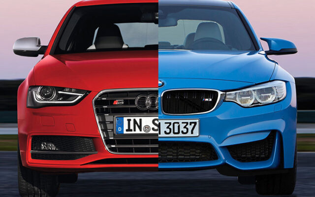 نبرد تبلیغاتی آئودی و بی‌ ام‌ و به بیلبوردهای شهری رسید