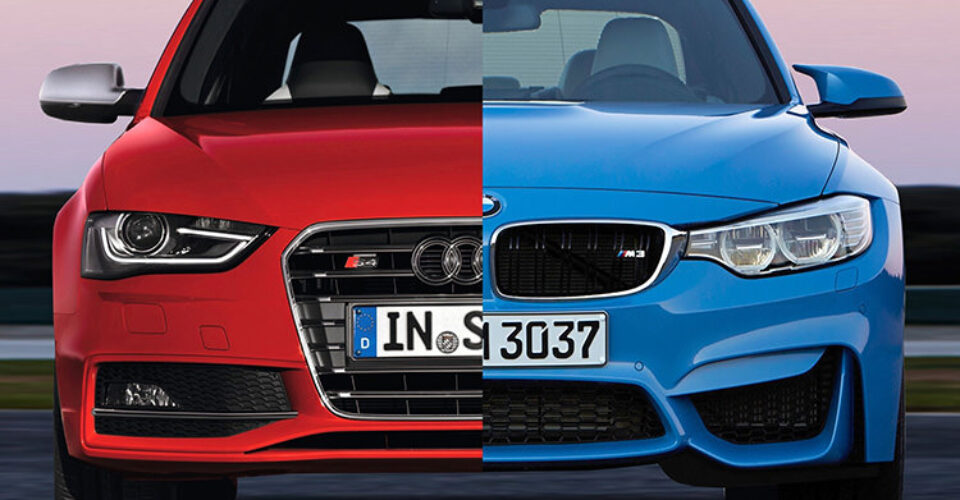 نبرد تبلیغاتی آئودی و بی‌ ام‌ و به بیلبوردهای شهری رسید