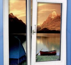 تولید درب و پنجره دو جداره UPVC سیما پنجره